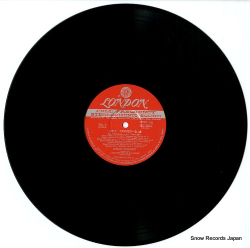 ANSERMET, ERNEST bizet; carmen suite / l'arlesienne suite SLC6007