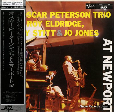 PETERSON, OSCAR the oscar peterson trio at newport MV2618