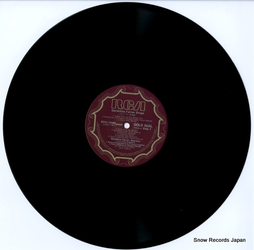 FARRAR, GERALDINE geraldine farrar sings RVC-1588(M)