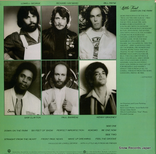 LITTLE FEAT down on the farm P-10650W