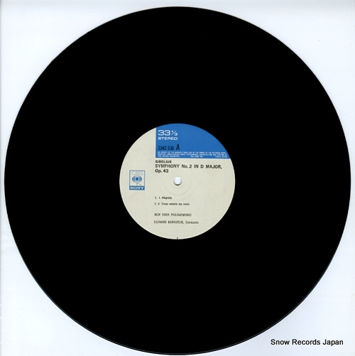 BERNSTEIN, LEONARD siberius; symphony no.2 23AC536
