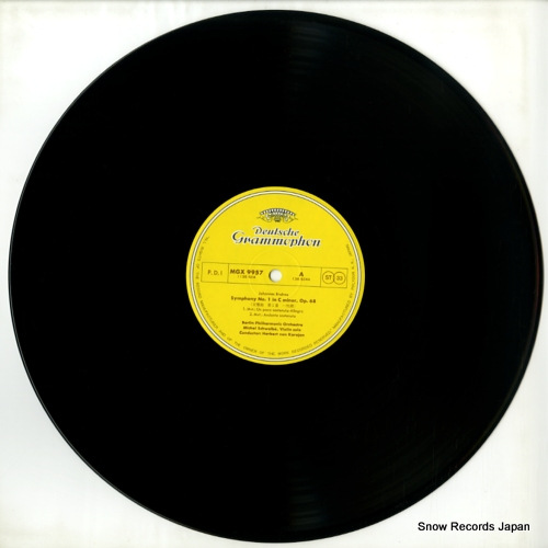 KARAJAN, HERBERT VON brahms; symphony no.1 & no.4 MGX9957