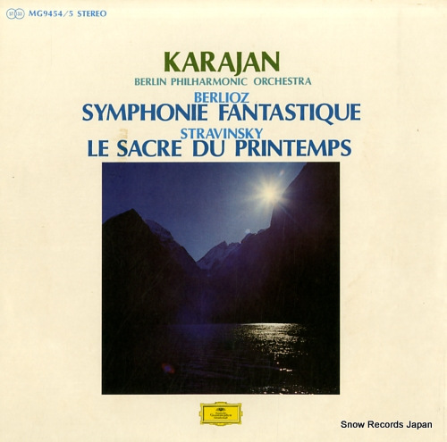 KARAJAN, HERBERT VON berlioz; symphonie fantastique MG9454