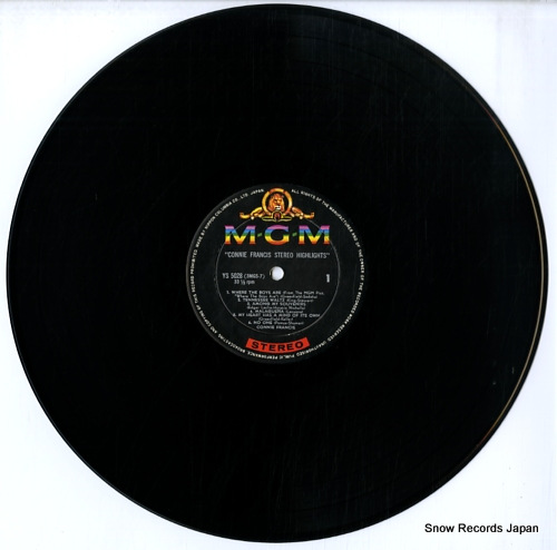 FRANCIS, CONNIE stereo highlights YS-5028