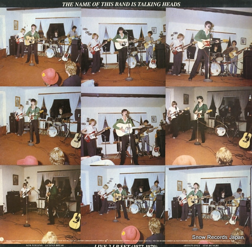 TALKING HEADS the name of this band is talking heads P-5605-6