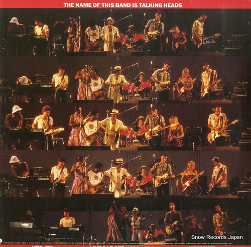TALKING HEADS the name of this band is talking heads P-5605-6