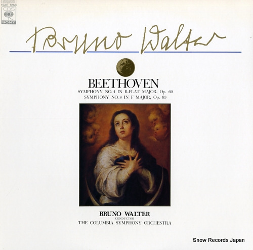 WALTER, BRUNO beethoven; symphony no.4 & no.8 15AC1268