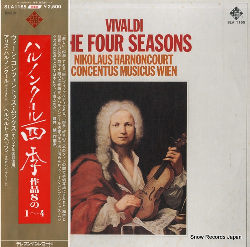 HARNONCOURT, NIKOLAUS vivaldi; the four seasons op.8 no,1, no.4 SLA1165