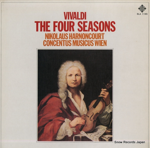CONCENTUS MUSICUS WIEN vivaldi; the four seasons op.8 no,1, no.4 SLA1165