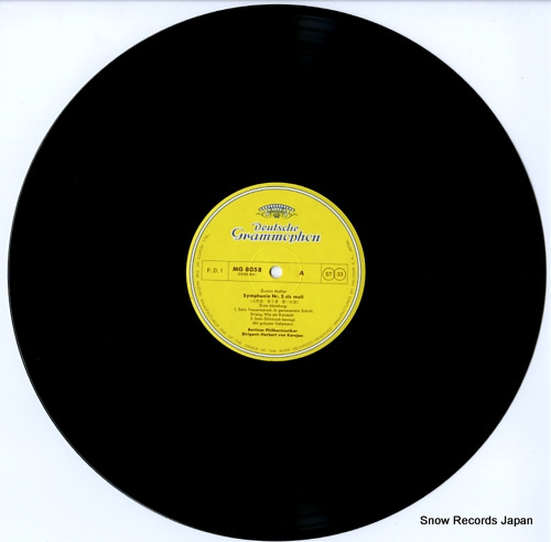 KARAJAN, HERBERT VON mahler; 5.symphonie & kindertotenlieder MG8058