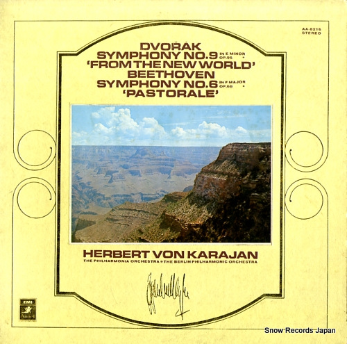 KARAJAN, HERBERT VON dvorak; symphony no.9 