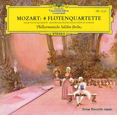 PHILHARMONISCHE SOLISTEN BERLIN mozart; 4 flotenquartette MG2468