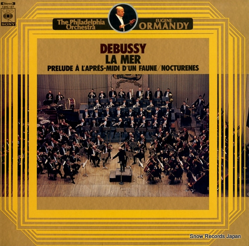 ORMANDY, EUGENE debussy; la mer / prelude a lapres-midi d'un faune / nocturenes 13AC127 - front cover