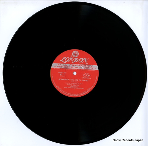 MONTEUX, PIERRE stravinsky; the rite of spring GT9049