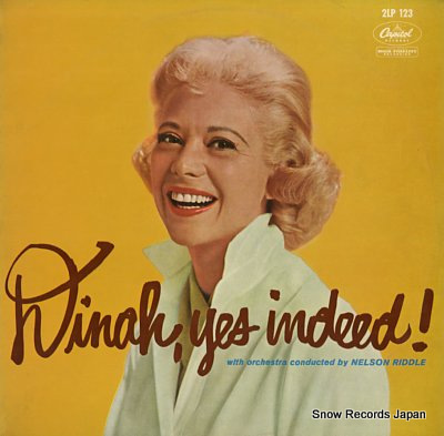 SHORE, DINAH dinah, yes indeed! 2LP123