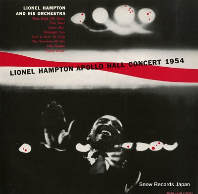 HAMPTON, LIONEL apollo hall concert 1954 ECPU-8