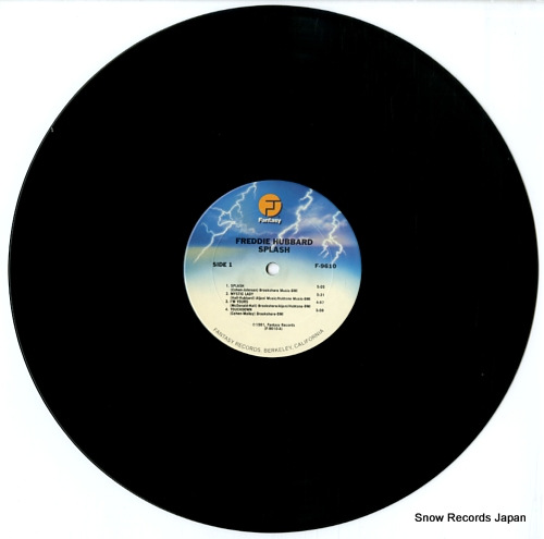 HUBBARD, FREDDIE splash F-9610