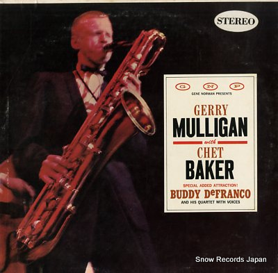 MULLIGAN, GERRY / BUDDY DEFRANCO the gerry mulligan quartet with chet baker/buddy defranco quartet GNP-56