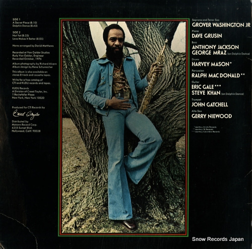WASHINGTON, GROVER, JR. a secret place KU-32