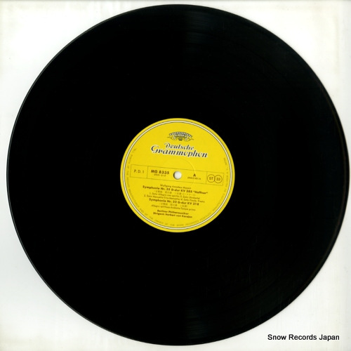 KARAJAN, HERBERT VON mozart; symphonien 32.35.36.38.39.40.41 MG8335