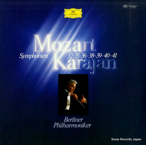 KARAJAN, HERBERT VON mozart; symphonien 32.35.36.38.39.40.41 MG8335