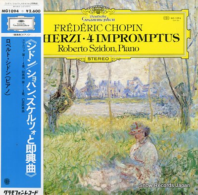 SZIDON, ROBERTO chopin; 4 scherzi 4 impromptus MG-1094