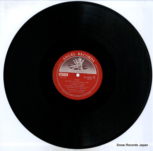 KLEMPERER, OTTO mozart; symphony no.40 EAC-40049 - disc
