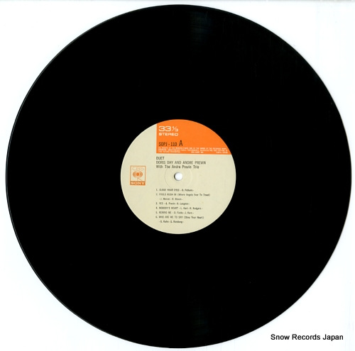 DAY, DORIS, AND ANDRE PREVIN duet SOPJ110