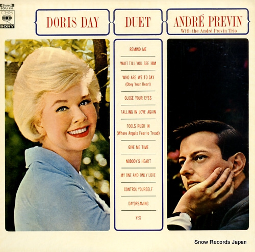 DAY, DORIS, AND ANDRE PREVIN duet SOPJ110