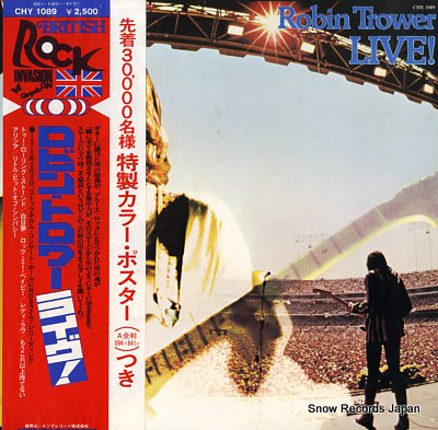 TROWER, ROBIN live! CHY1089