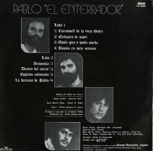 PABLO el enterrador TLP-50502