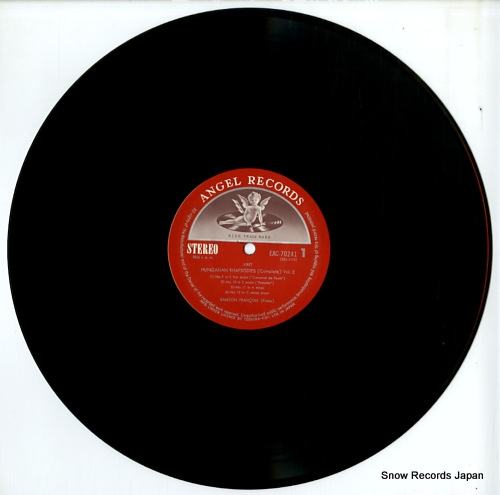 FRANCOIS, SAMSON liszt; hungarian rhapsodies(complete-2) EAC-70241