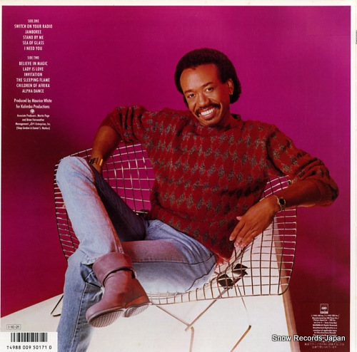 WHITE, MAURICE maurice white 28AP3087 - back cover