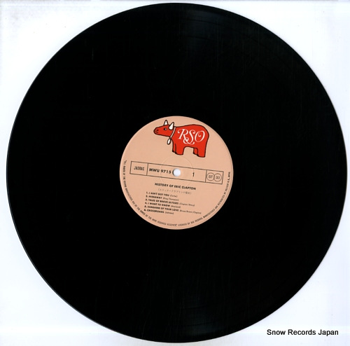 CLAPTON, ERIC history of eric clapton MWU9715