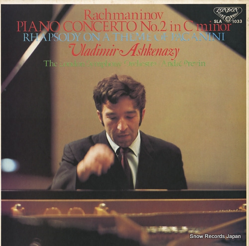 ASHKENAZY, VLADIMIR rachmaninov; piano concerto no.2 in c minor SLA1033