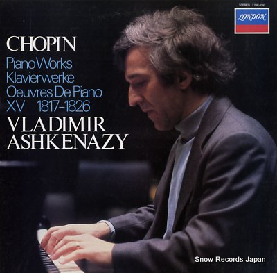 ASHKENAZY, VLADIMIR chopin piano works vol.15 L28C-1097