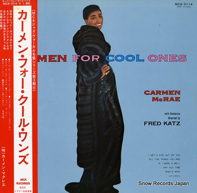 MCRAE, CARMEN carmen for cool ones MCA-3114