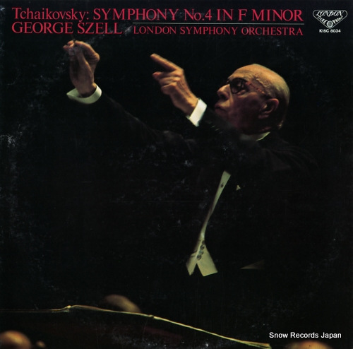 SZELL, GEORGE tchaikovsky; symphony no.4 in f minor K15C8034