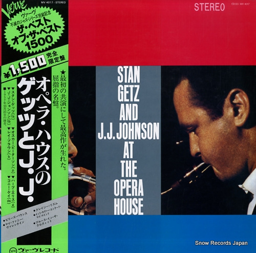 GETZ, STAN, AND J.J. JOHNSON at the opera house MV4017