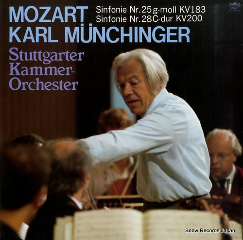 MUNCHINGER, KARL mozart; sinfonie nr.25 & 28 KUX-3192-VI