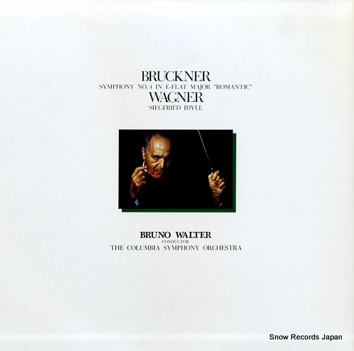 WALTER, BRUNO bruckner; symphony no.4 in e-flat major 