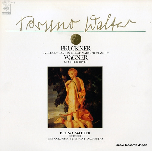 WALTER, BRUNO bruckner; symphony no.4 in e-flat major 