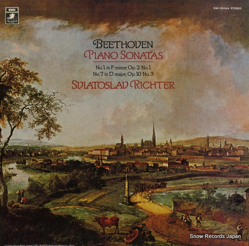 RICHTER, SVIATOSLAV beethoven; piano sonatas no.1 & no.7 EAC-80344