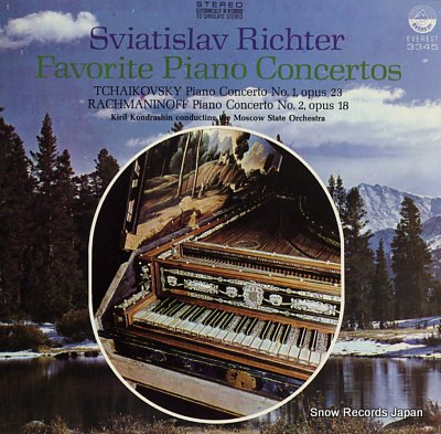 RICHTER, SVIATOSLAV favorite piano concertos 3345