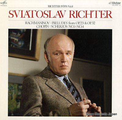 RICHTER, SVIATOSLAV rachmaninov; preludes from op.23 & op.32 VIC-5307-8