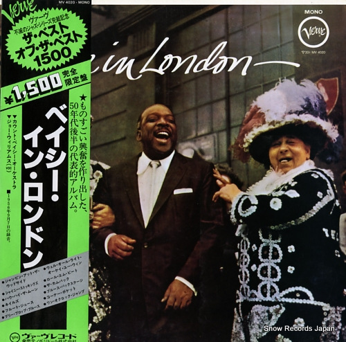 BASIE, COUNT basie in london MV4020 - front cover