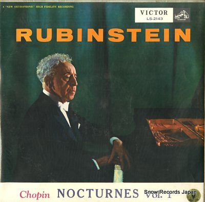 RUBINSTEIN, ARTUR chopin; nocturnes vol.1 LS-2143