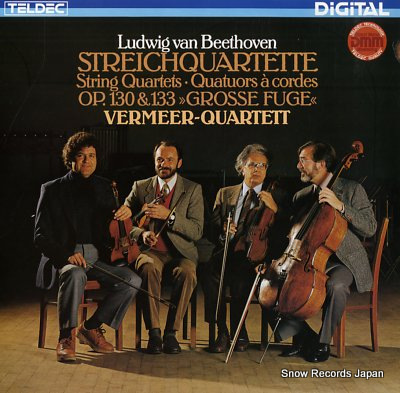 VERMEER-QUARTETT beethoven; streichquartette op.130 & 133 6.42982