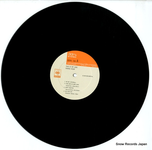 KASAI, KIMIKO this is my love SOPN165