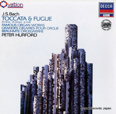 HURFORD, PETER bach; toccata & fugue / famous organ works 6.43396